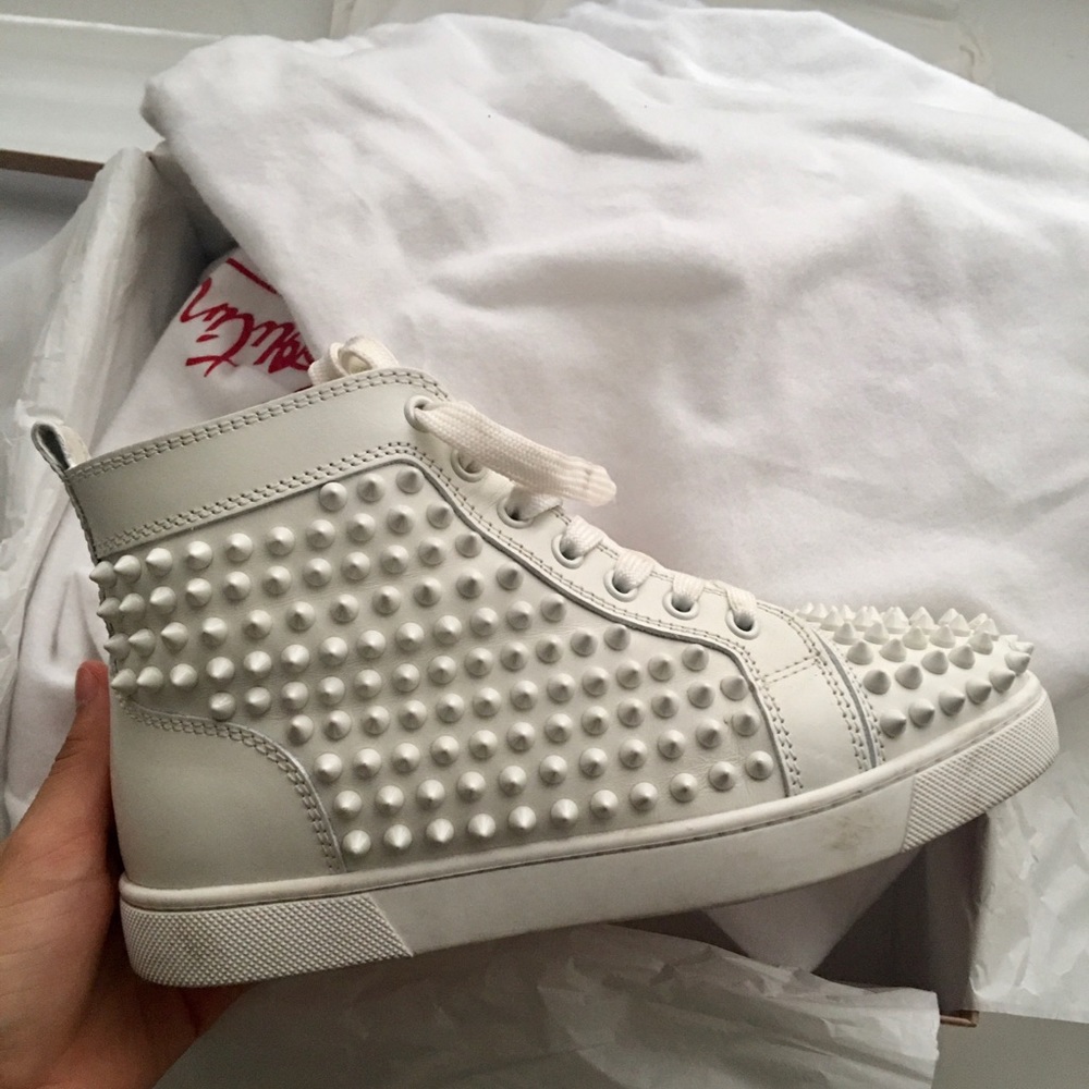 Christian Louboutin Sneakers | Louis Spikes Flat - Picture 15 of 16